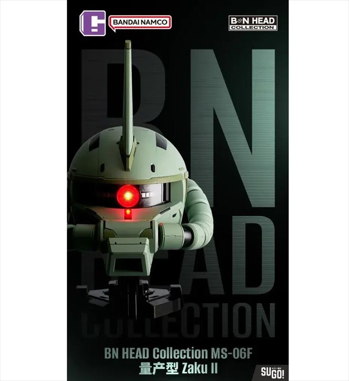Gundam - Zaku II MS-06F BNESH Head Collection Gundam - Zaku II MS-06F BNESH Head Collection