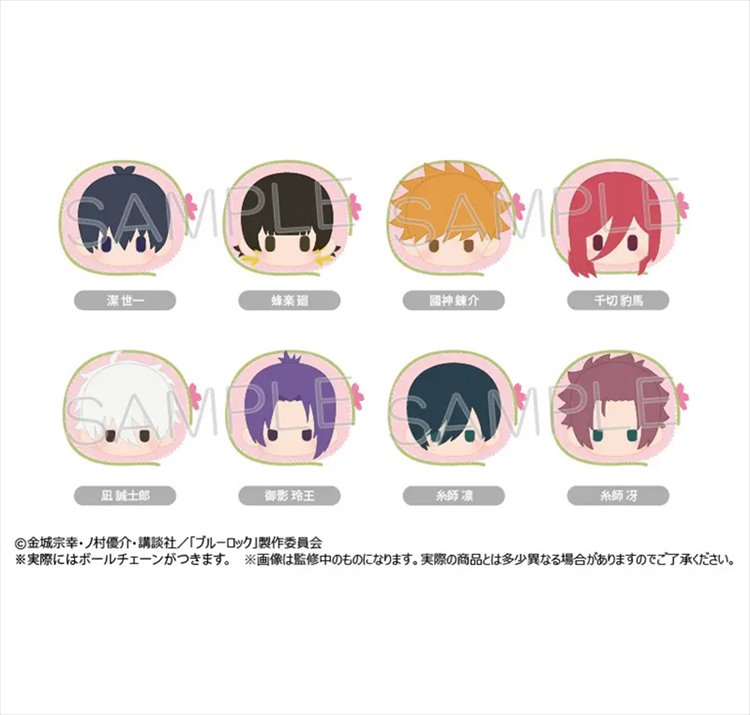 Blue Lock - Sakura Mochi Mascot SINGLE BLIND BOX Blue Lock - Sakura Mochi Mascot SINGLE BLIND BOX