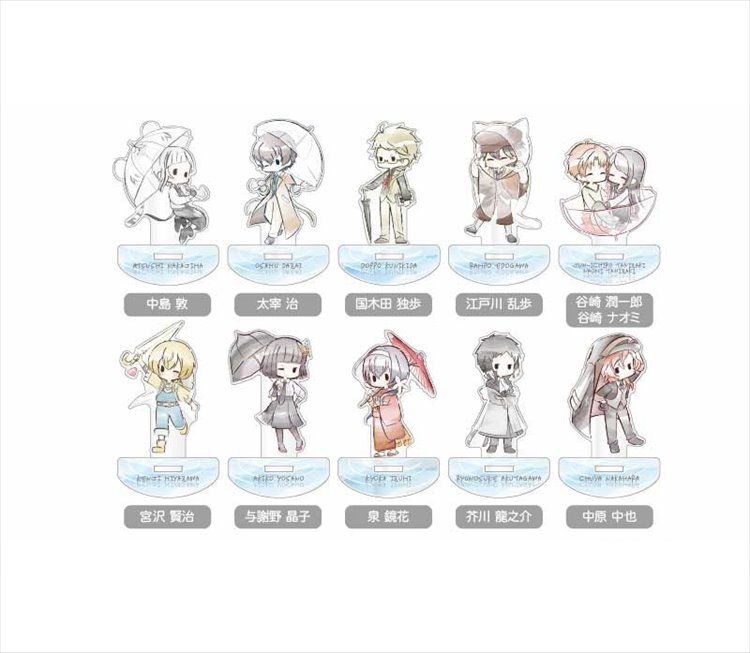 Bungo Stray Dogs - Swing Acrylic Stand Rain Ver SINGLE BLIND BOX Bungo Stray Dogs - Swing Acrylic Stand Rain Ver SINGLE BLIND BOX