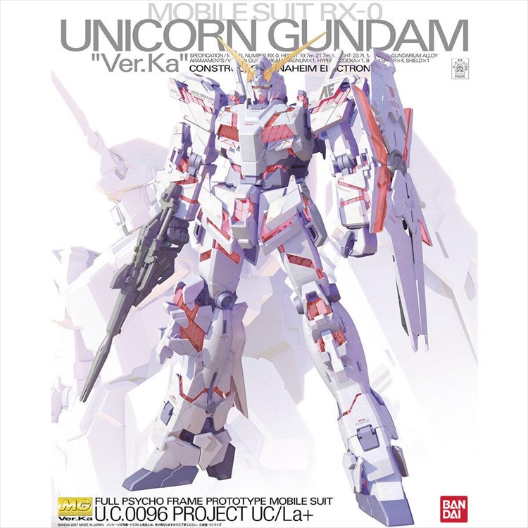 Gundam Unicorn - Unicorn Gundam RX-0 Ver Ka