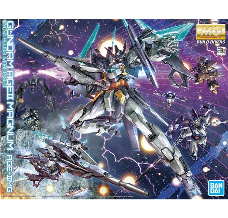 Gundam Build Divers - 1/100 MG AGE II Magnum