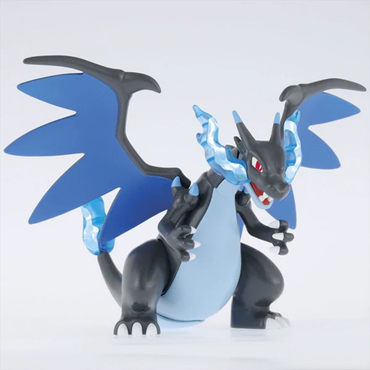 Pokemon - Mega Charizard X Model Kit - Click Image to Close