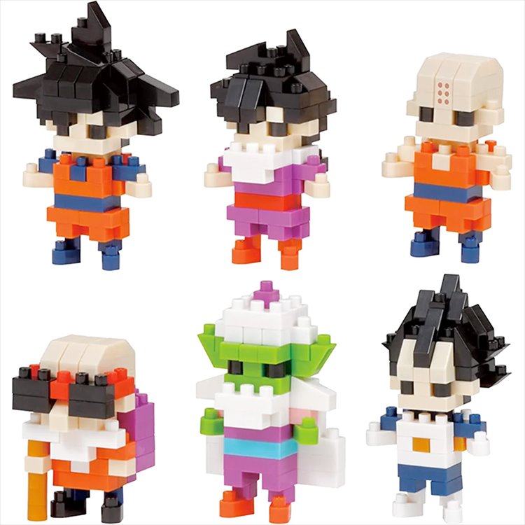 Nanoblock - Dragon Ball Z Assortment 1 Mininano SINGLE BLIND BOX - Click Image to Close