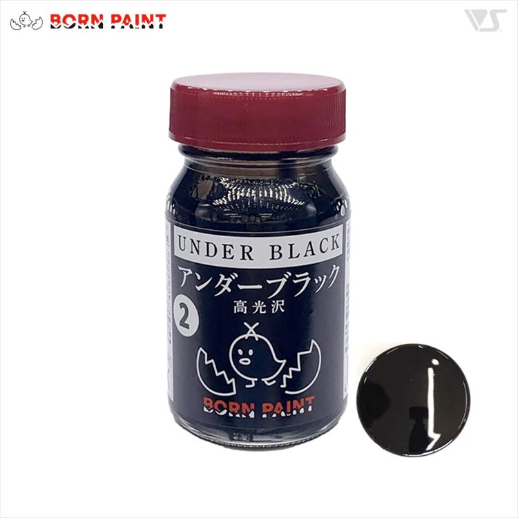 Born Paint - 002 Under Black High Gloss 50ml