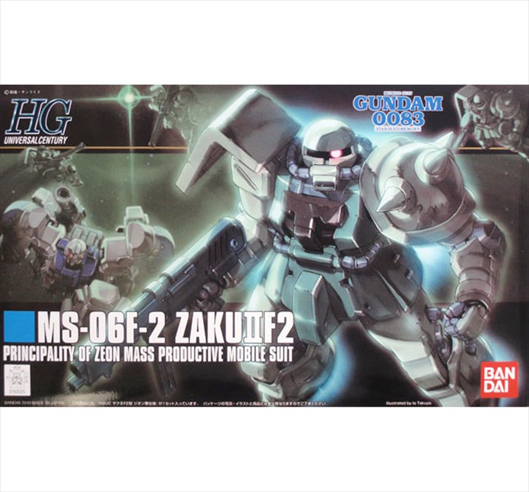 Gundam - 1/144 HGUC MS-06F-2 Zaku II F2 Gundam - 1/144 HGUC MS-06F-2 Zaku II F2