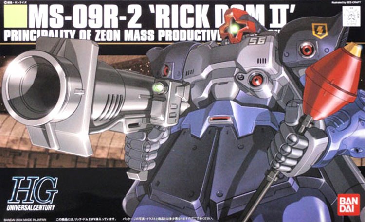 Gundam - 1/144 HGUC MS-09R-2 RICK DOM II Gundam - 1/144 HGUC MS-09R-2 RICK DOM II