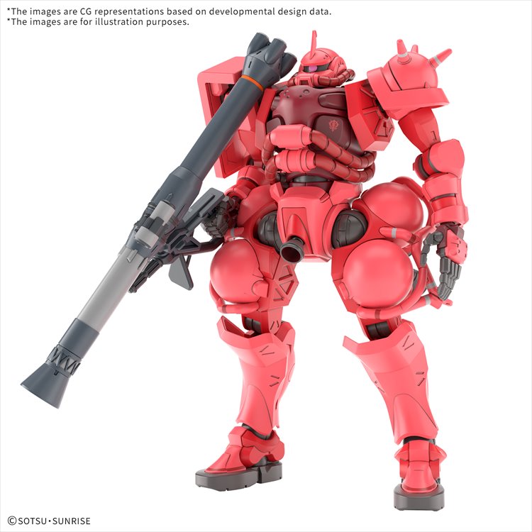 Gundam GQuuuuuuX - 1/44 HG MS-06S Char's Zaku Model Kit Gundam GQuuuuuuX - 1/44 HG MS-06S Char's Zaku Model Kit
