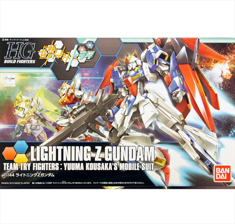 Gundam Build Fighters Try - 1/144 HGBF Lightning Z Gundam Gundam Build Fighters Try - 1/144 HGBF Lightning Z Gundam