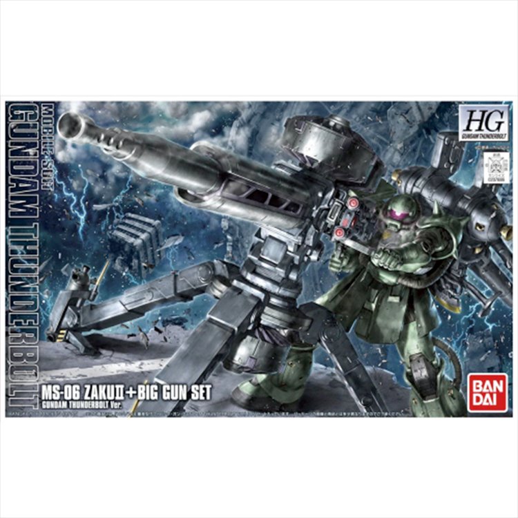 Gundam Thunderbolt - 1/144 HG Zaku II Big Gun Set Gundam Thunderbolt - 1/144 HG Zaku II Big Gun Set