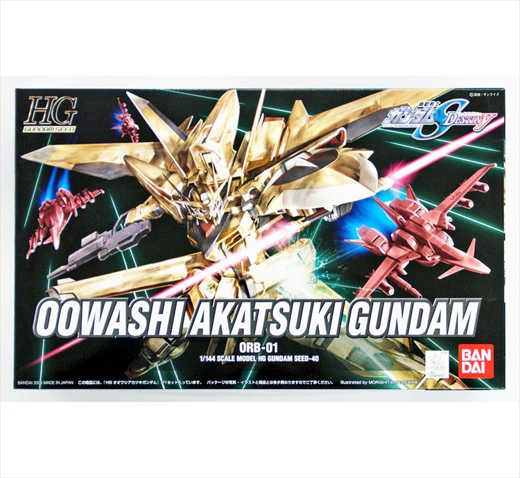 Gundam Seed Destiny - 1/144 HG Oowashi Akatsuki Gundam Gundam Seed Destiny - 1/144 HG Oowashi Akatsuki Gundam