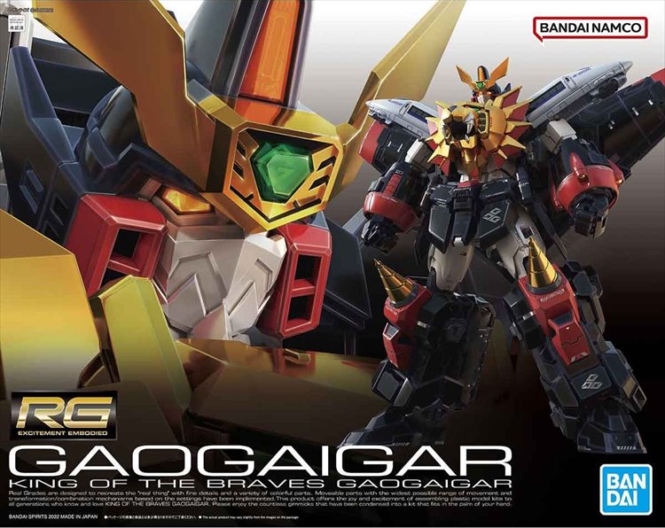 GaoGaiGar - 1/144 RG GaoGaiGar GaoGaiGar - 1/144 RG GaoGaiGar