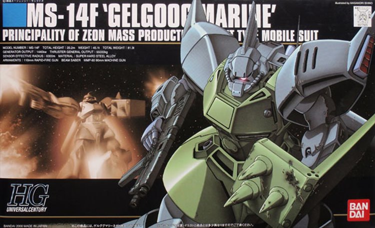 Gundam 0083 - 1/144 HGUC Gelgoog Marine Gundam 0083 - 1/144 HGUC Gelgoog Marine