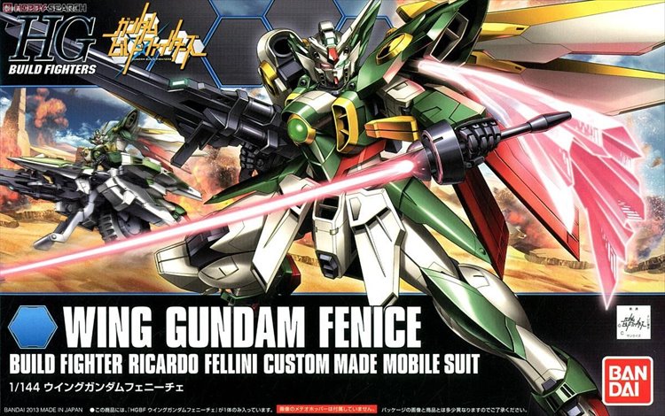 Gundam Build Fighter - 1/144 HGBF Wing Gundam Fenice Gundam Build Fighter - 1/144 HGBF Wing Gundam Fenice