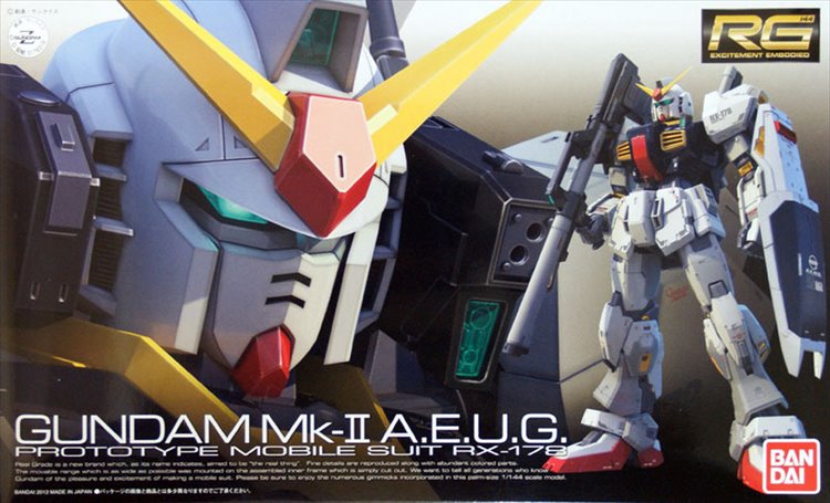 Gundam - 1/144 RG RX-178 Gundam Mk-II AEUG Gundam - 1/144 RG RX-178 Gundam Mk-II AEUG
