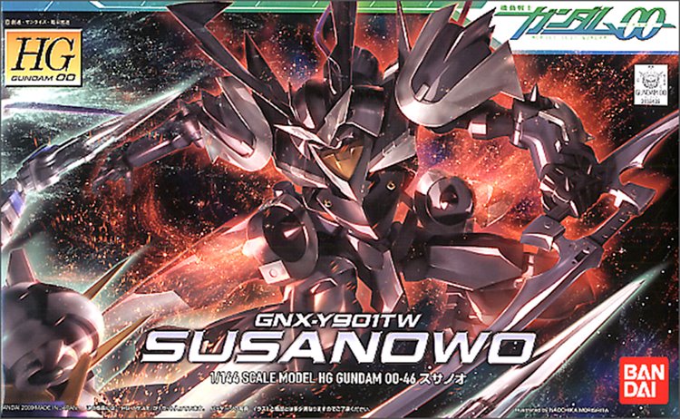 Gundam 00 - 1/144 HG GNX-Y901TW Susanowo Model Kit Gundam 00 - 1/144 HG GNX-Y901TW Susanowo Model Kit