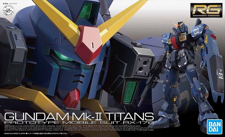 Gundam - 1/144 RG RX-178 Gundam Mk-II Titans Gundam - 1/144 RG RX-178 Gundam Mk-II Titans
