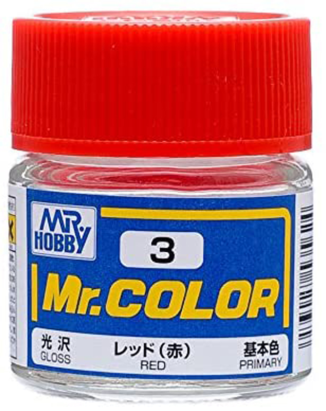 Mr Color - C3 Gloss Red 10ml Bottle Mr Color - C3 Gloss Red 10ml Bottle