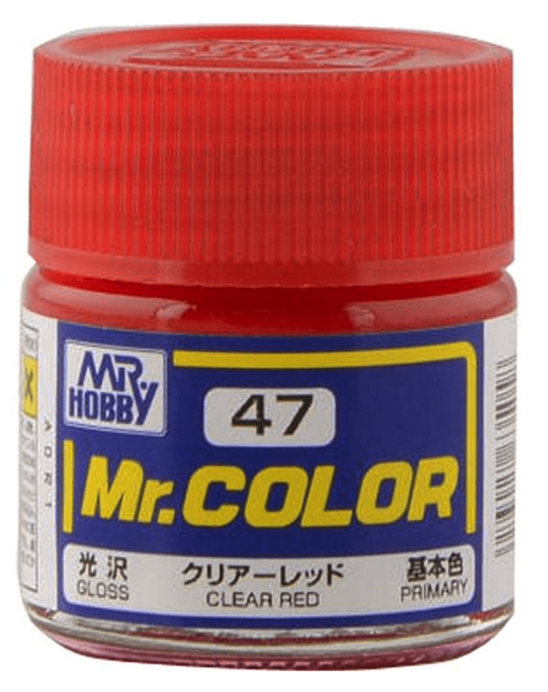 Mr Color - C47 Gloss Clear Red 10ml Mr Color - C47 Gloss Clear Red 10ml