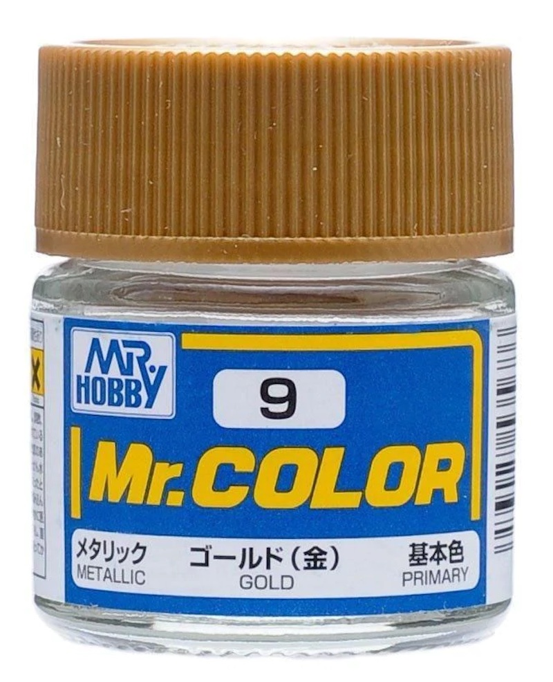 Mr Color - C9 Metallic Gold 10ml Mr Color - C9 Metallic Gold 10ml