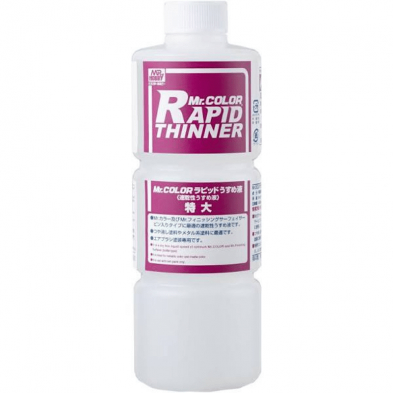 Mr Hobby - T117 Mr. Rapid Thinner 400ml Mr Hobby - T117 Mr. Rapid Thinner 400ml