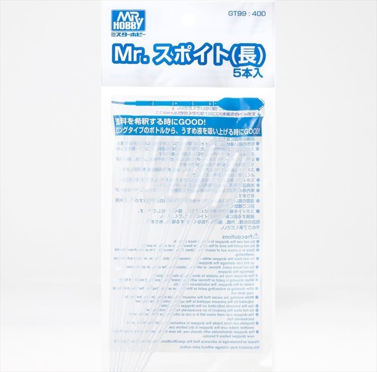 Mr Hobby - Mr Dropper Long Size 5pcs Mr Hobby - Mr Dropper Long Size 5pcs