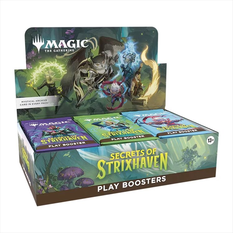 Magic The Gathering CCG - Secrets of Strixhaven Play Booster Magic The Gathering CCG - Secrets of Strixhaven Play Booster
