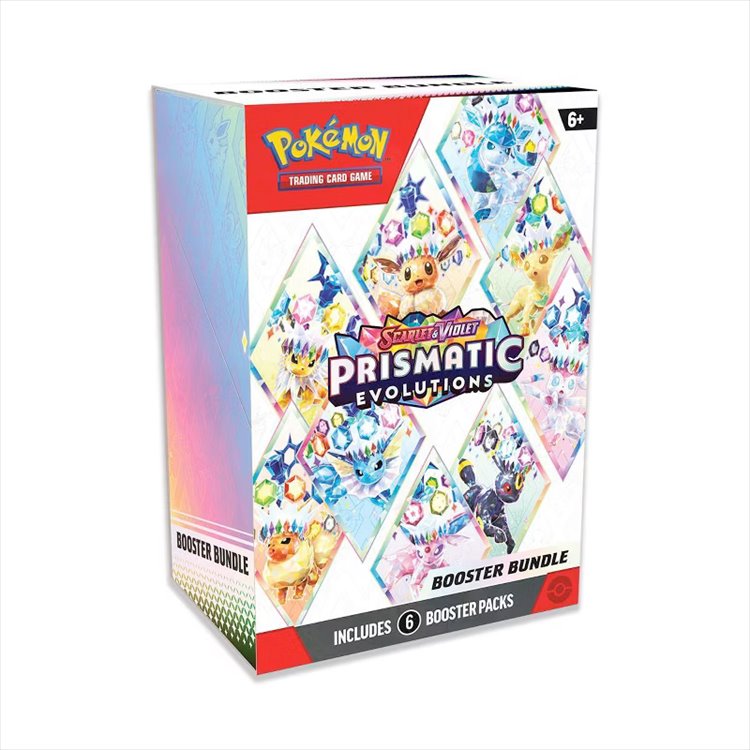 Pokemon - TCG SV8.5 Prismatic Evolutions Booster Bundle Pokemon - TCG SV8.5 Prismatic Evolutions Booster Bundle