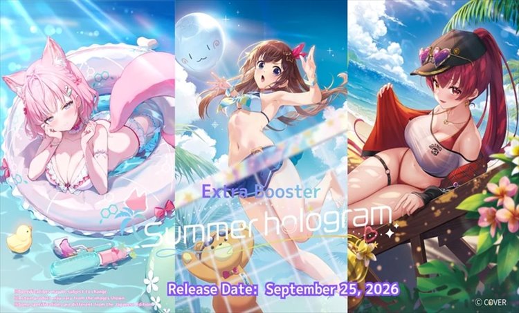 Hololive - Summer Hologram Extra Booster ENGLISH VER Hololive - Summer Hologram Extra Booster ENGLISH VER