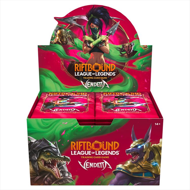 League of Legends TCG - Riftbound Vendetta Booster League of Legends TCG - Riftbound Vendetta Booster
