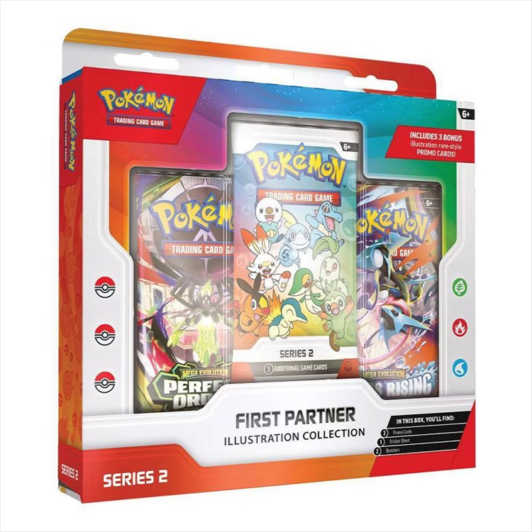 Pokemon - TCG First Partner Illustration Collection Series 2 Pokemon - TCG First Partner Illustration Collection Series 2