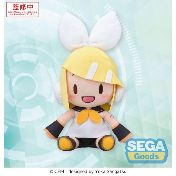 Vocaloid - Kagamine Rin fuwa petit Plush Vocaloid - Kagamine Rin fuwa petit Plush