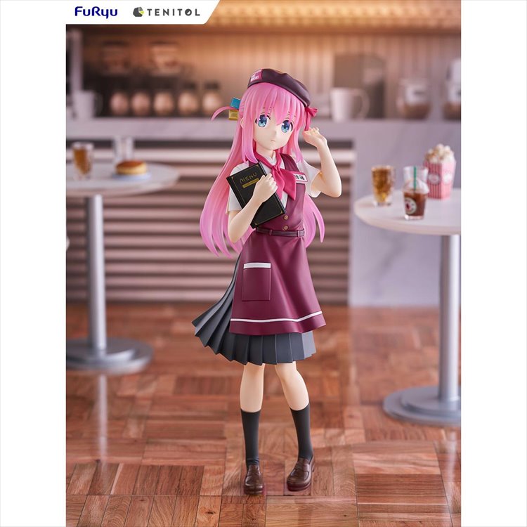 Bocchi The Rock - Hitori Gotoh Cafe Style Ver TENITOL Figure Bocchi The Rock - Hitori Gotoh Cafe Style Ver TENITOL Figure