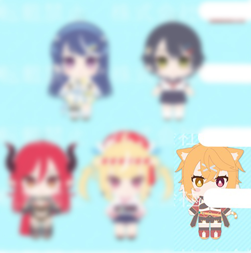 Vtuber - 13cm Plush E Vtuber - 13cm Plush E