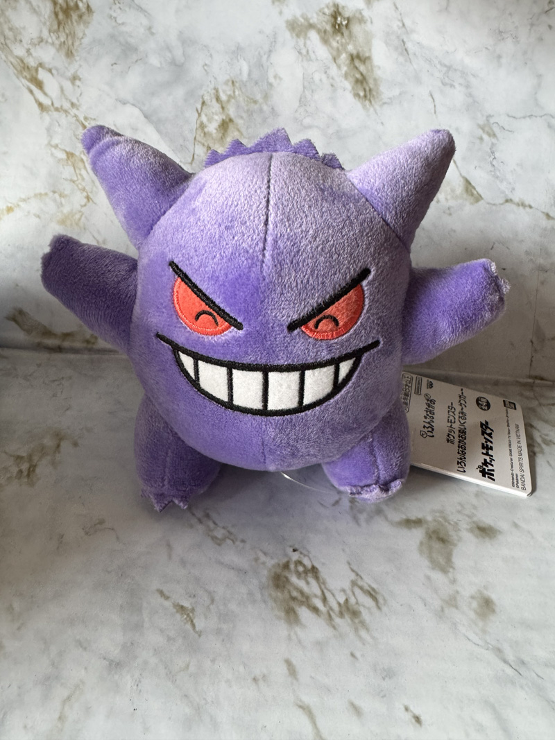 Pokemon - Gengar 12cm Plush Happy Pokemon - Gengar 12cm Plush Happy