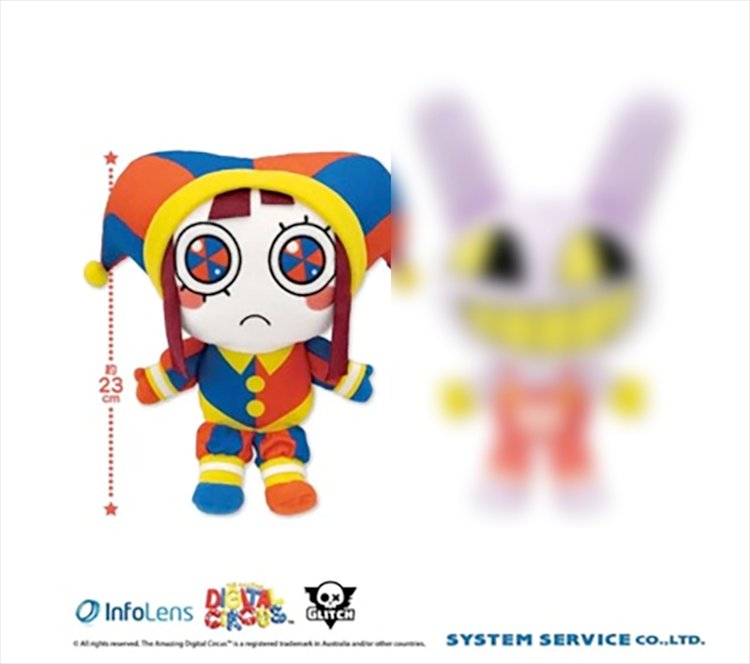 The Amazing Digital Circus - Pomni 23cm Plush The Amazing Digital Circus - Pomni 23cm Plush