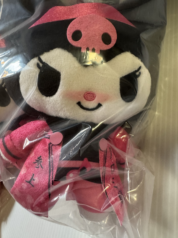 Sanrio - Kuromi 18cm Pink Battle Outfit Plush Sanrio - Kuromi 18cm Pink Battle Outfit Plush