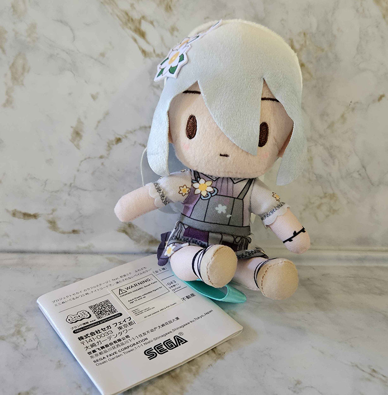 Vocaloid Project SEKAI Colorful Stage - Yoisaki Kanade 12cm 25-ji, Nightcord de. Insatiable Pale Color Fuwa Petit Mini Plush Vocaloid Project SEKAI Colorful Stage - Yoisaki Kanade 12cm 25-ji, Nightcord de. Insatiable Pale Color Fuwa Petit Mini Plush