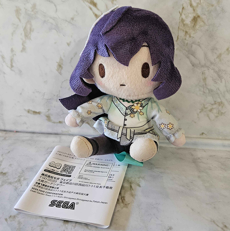 Vocaloid Project SEKAI Colorful Stage - Asahina Mafuyu 12cm 25-ji, Nightcord de. Insatiable Pale Color Fuwa Petit Mini Plush Vocaloid Project SEKAI Colorful Stage - Asahina Mafuyu 12cm 25-ji, Nightcord de. Insatiable Pale Color Fuwa Petit Mini Plush