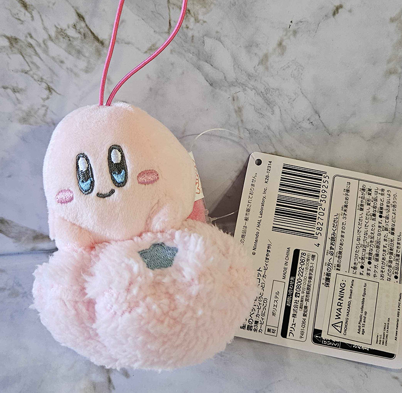 Kirby - Kirby 10cm Pink Cloud Plush Kirby - Kirby 10cm Pink Cloud Plush