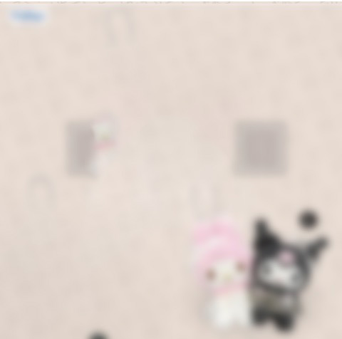 Sanrio - Kuromi and My Melody Pair 10cm Plush C Sanrio - Kuromi and My Melody Pair 10cm Plush C